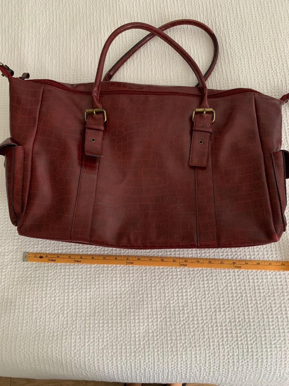 Red tote
